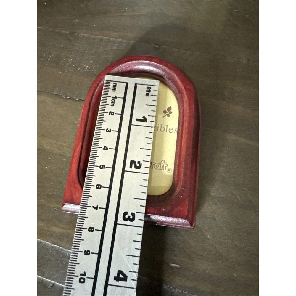 Small Vintage Arched Wood Picture frame 2